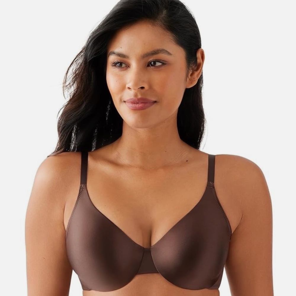 Wacoal Women's Inner Sheen Contour Bra in Chocolate Martini | Size: 38DD NWT